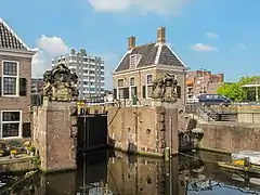 Zaandam, sluice