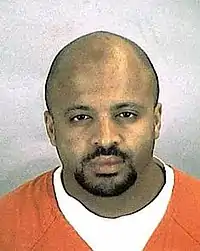 Mug shot of Moussaoui