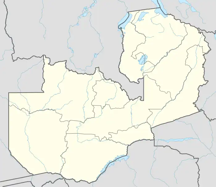 Mpulungu is located in Zambia