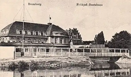 Building of German Rowing Club "Frithjof" 1917