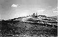 View of fledgling kibbutz from the road to Jerusalem