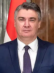 CroatiaZoran MilanovićPresident