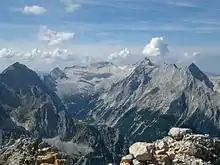 Hochblassen (front right, 2,703 m)