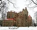 Rear-view of the church