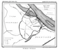 Zwartewaal and surroundings from Gemeente Atlas van Nederland by J. Kuyper, 1867