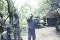 PAIGC recruits learning how to shoot, Ziguinchor, Senegal, 1973