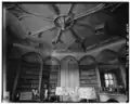 Library tower ceiling.