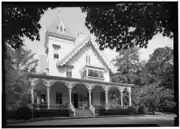 House for Moses Bulkley, Southport, Connecticut, 1861.