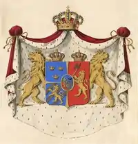 Coat of Arms of the Union between Sweden and Norway