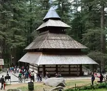 Hidimba Devi Temple, North-east View