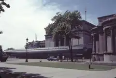 U-505 outdoors as she was circa 1956