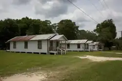 Shotgun houses at Mount Vernon