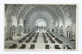 Interior, Waiting Room ca. 1915