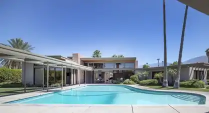 Frank Sinatra's Twin Palms Estate, Palm Springs, 1947 by E. Stewart Williams