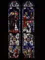 Title: Stained-glass window at St. Dominic Catholic Church in the southwest quadrant of Washington, D.C